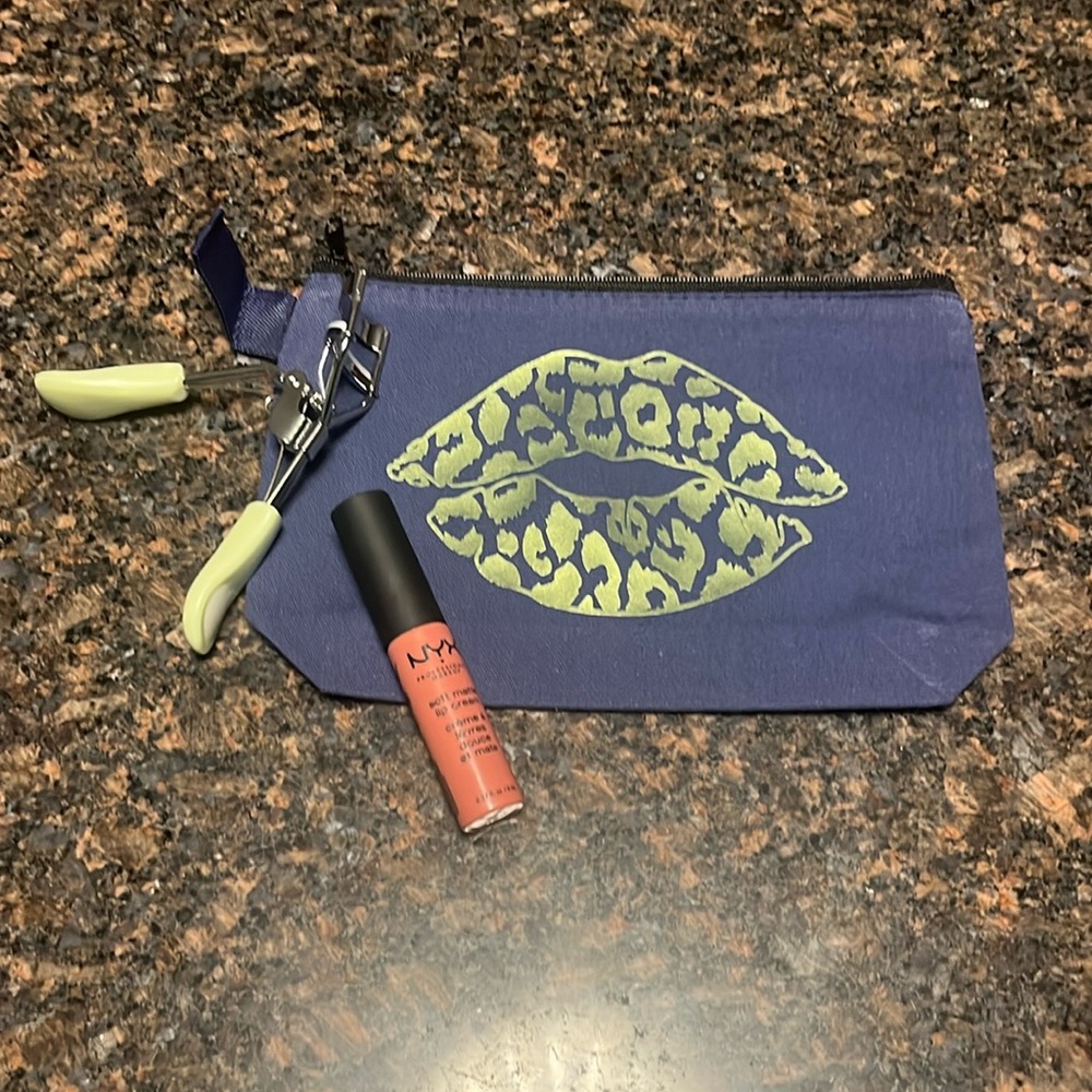 Handmade makeup bag
